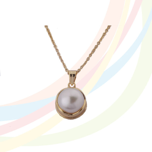 Marina Gold Plated Fresh Water Pearl Necklace