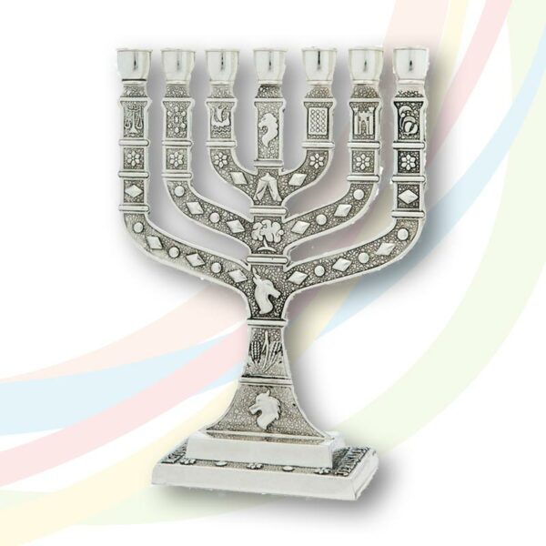 Menorah - Knesset - 12 Tribes of Israel