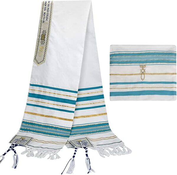 New Covenant Messianic Prayer Shawl - Image 4